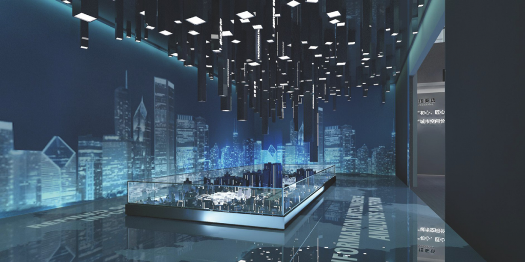 深業集團智慧產城展廳插圖(1)