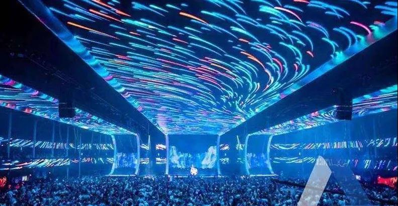 沉浸式數字展廳設計，沉浸式投影形式和沉浸式投影的特征插圖