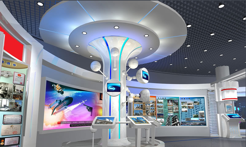 企業(yè)展廳設(shè)計應(yīng)更加注重展現(xiàn)公司的實力插圖