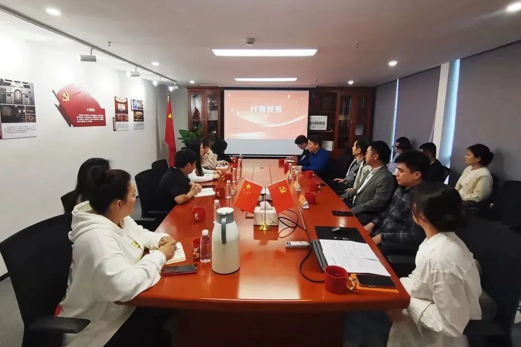 巖星之聲 | 黨建引領(lǐng)再出發(fā),巖星科建黨支部正式揭牌成立!插圖(1) 圖片